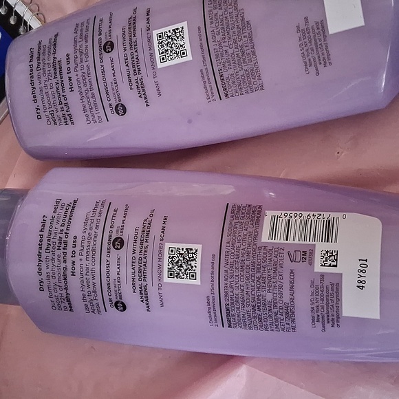 L'Oreal Elvive And Garnier Fructis Shampoo & Conditioner Bundle - Picture 2 of 6